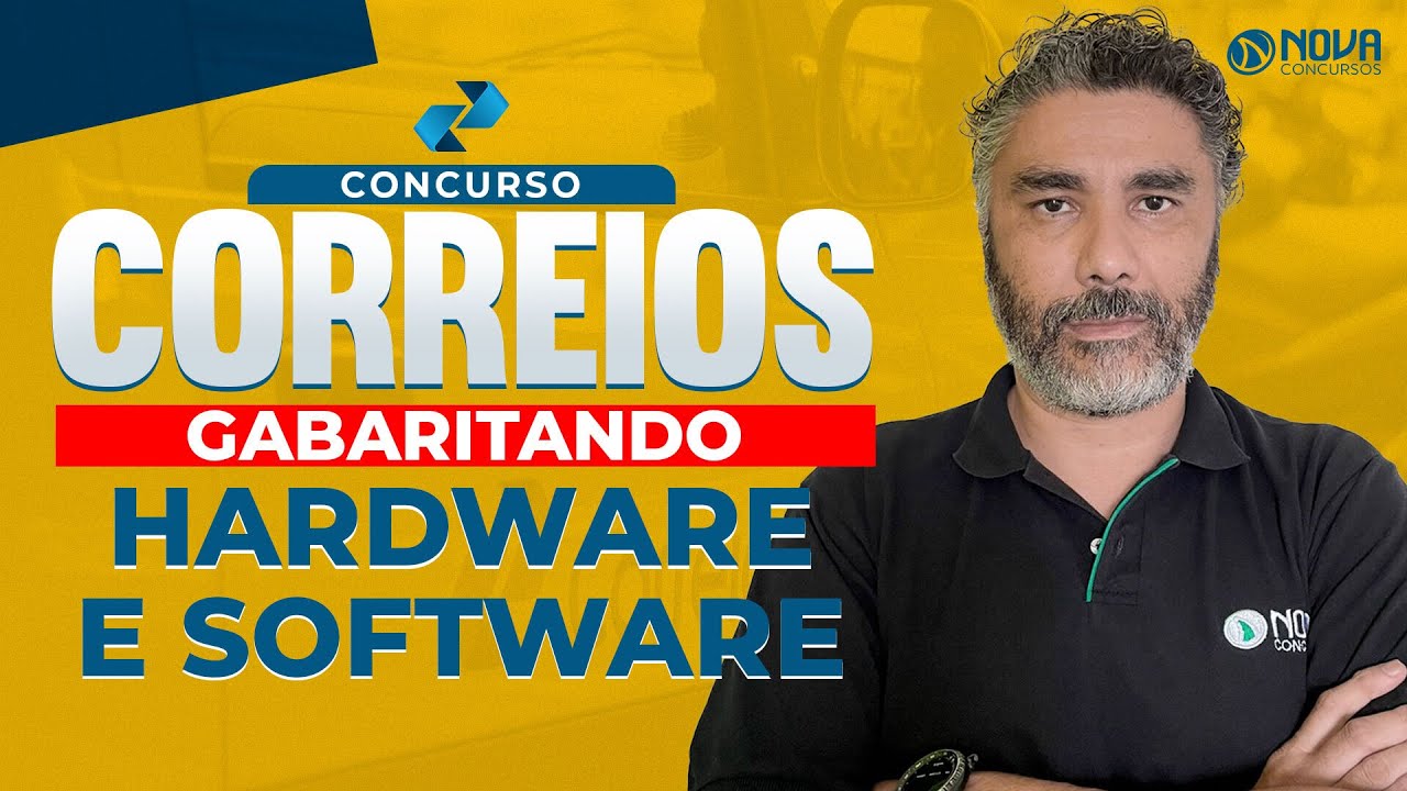 Concurso CORREIOS 2024: Hardware e Software - INFORMÁTICA