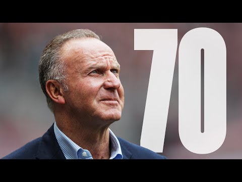 Zum 70. Geburtstag: Karl-Heinz Rummenigge blickt zurück auf seine einzigartige Karriere! 🔴⚪