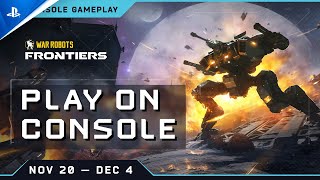 War Robots: Frontiers - Playtest Trailer | PS5 Games Trailer