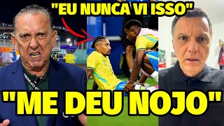“UMA DAS CENAS MAIS VERGONHOSAS QUE EU VI NA VIDA..” A ACUSAÇÃO GRAVÍSSIMA PRA CIMA DA SELEÇÃO 