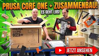 Teil 1 - Prusa CORE One+ als Kit bauen mit Monte3D | Lo