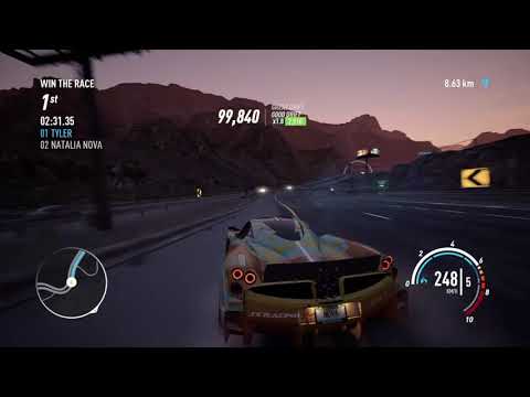 NFS Payback : One Percent Club League Final Race in Natalia's Huayra