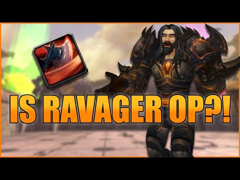 IS RAVAGER SECRETLY OP?! - 480 iLvl Arms Warrior BG Blasting (WoW BFA 8.3)