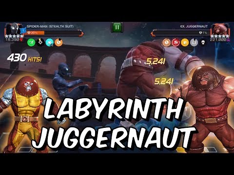 Spider-Man COUNTERS Labyrinth Unstoppable Colossus & Juggernaut! - Marvel Contest of Champions