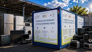 Elektronikos atliekų surinkimo vieta .Kaunas .Electronic waste collection point – Kaunas .2026
