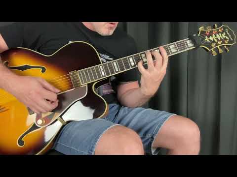 Let It Snow! - Jazz Guitar Chord/Melody Arrangement