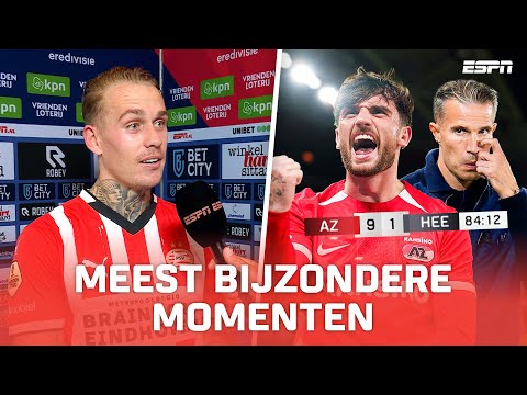 De MEEST BIJZONDERE MOMENTEN in de Eredivisie van afgelopen maand 🤯