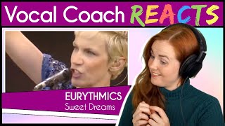 Vocal Coach reacts to Eurythmics - Sweet Dreams (Annie Lennox Live)