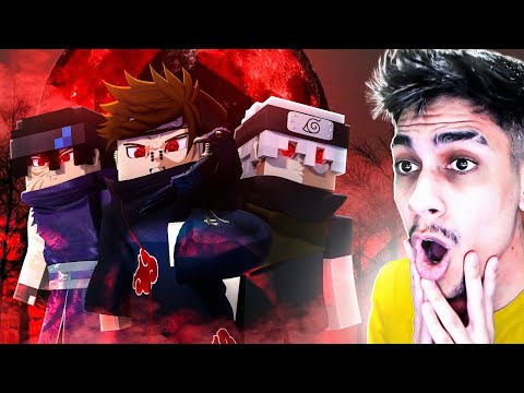 TODOS MANGEKYOU dos UCHIHA 𝗡𝗢 MINECRAFT POCKET EDITION !! Naruto War 𝗘𝗣. 2 ‹ Ine ›