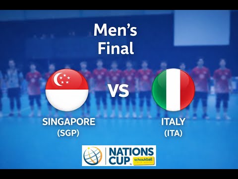 SINGAPORE 新加坡 vs ITALY 義大利 |Tchoukball 巧固球| M FINAL | FULL GAME HIGHLIGHTS | NATIONS CUP by TGI 2025