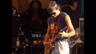 Santana - guitar solo / 12 bar blues jam - 11/26/1989 (Official)