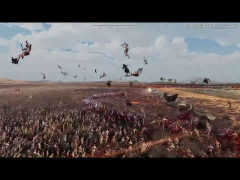 Special Forces with Nuclear Artillery Vs 6,000,000 Mongols, Beasts & Zombies - UEBS 2