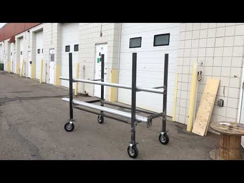 A Beast Is Born - Custom Heavy Duty Tent Pole Cart