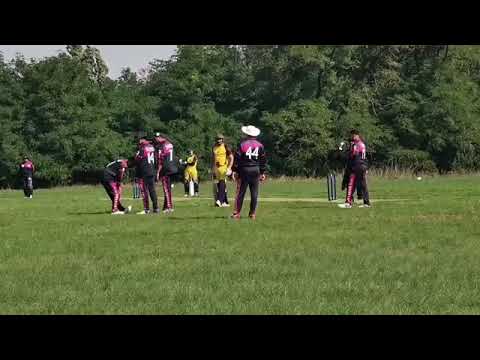 Bundesliga Match … in Berlin . BSC Rehberge vs Rudby cricket Dresden