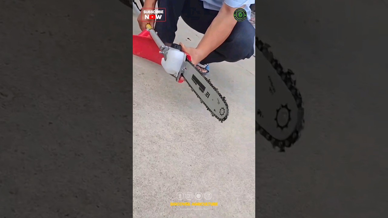 Tronçonneuse débroussailleuse video thumbnail