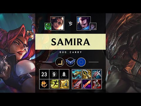 Samira ADC vs Yasuo - EUW Diamond Patch 25.S1.3