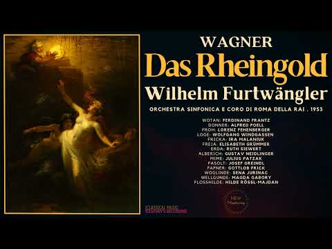 Wagner - Das Rheingold / Der Ring des Nibelungen (Ct.rc.: Wilhelm Furtwängler, Roma 1953 Remastered)
