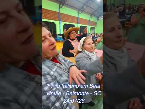 Filó talian em Bela União - Belmonte - SC