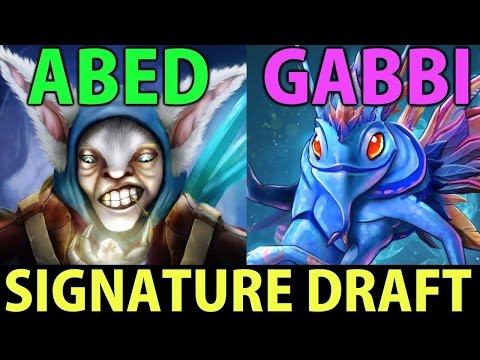 Abed [Meepo] & Gabbi [Puck] Dota2- Signature Draft