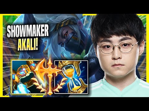 SHOWMAKER IS SO CLEAN WITH AKALI! - DK ShowMaker Plays Akali MID vs Ryze! | Season 2022