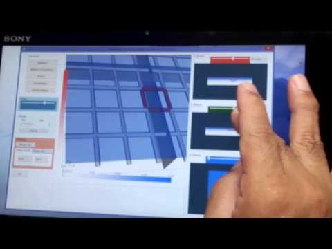 Visualization of the inside the concrete structures by VTK Activiz
