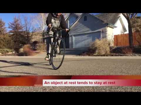 Newton's Three Laws - Bike Riding