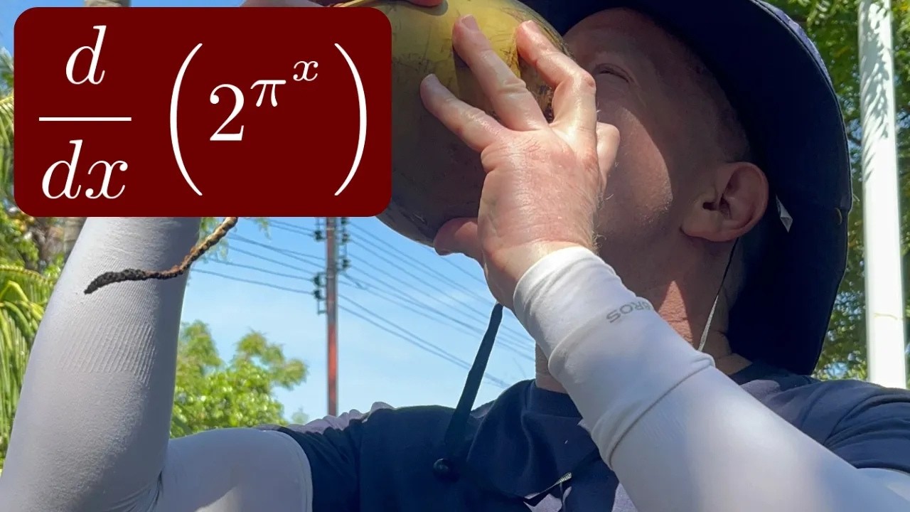 Can You Find This Derivative using Calculus?  The Derivative of 2^pi^x