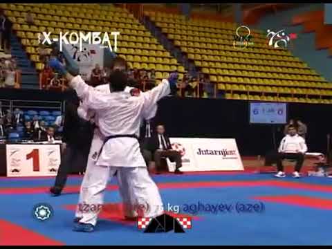 X KOMBAT  RAFAEL AGHAYEV IN ZAGREB 2009 TZANOS best actions of semifinalflv 420