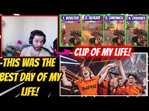 NRG Ethan Revisits With insane Reaction on His CHAMPIONS Grand Final Winning Game Against Fnatic