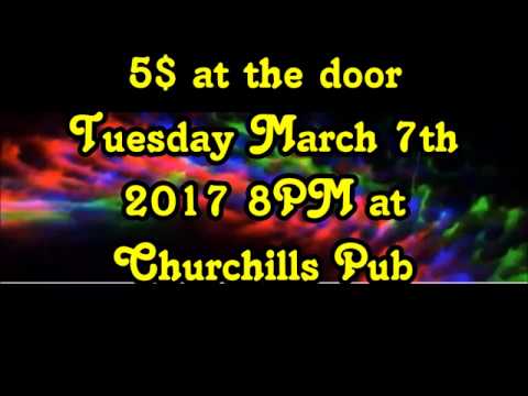 Sparky Quano and Freaks n Ghosts Tuesday March 7th 2017 at Churchill's Pub