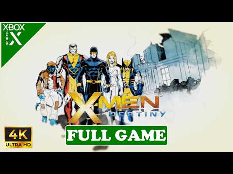 X-MEN DESTINY Gameplay Walkthrough FULL GAME - No Commentary
