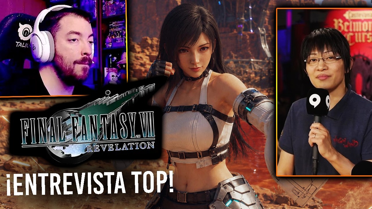 MÁS INFO de FINAL FANTASY VII REVELATION! Esta ENTREVISTA a HAMAGUCHI es MUY JUGOSA!