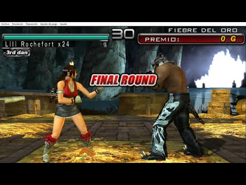 44_2 Julia Ryona vs Armor King - TEKKEN DARK RESURRECTION ( Anakin x24 ) PPSSPP PC 00