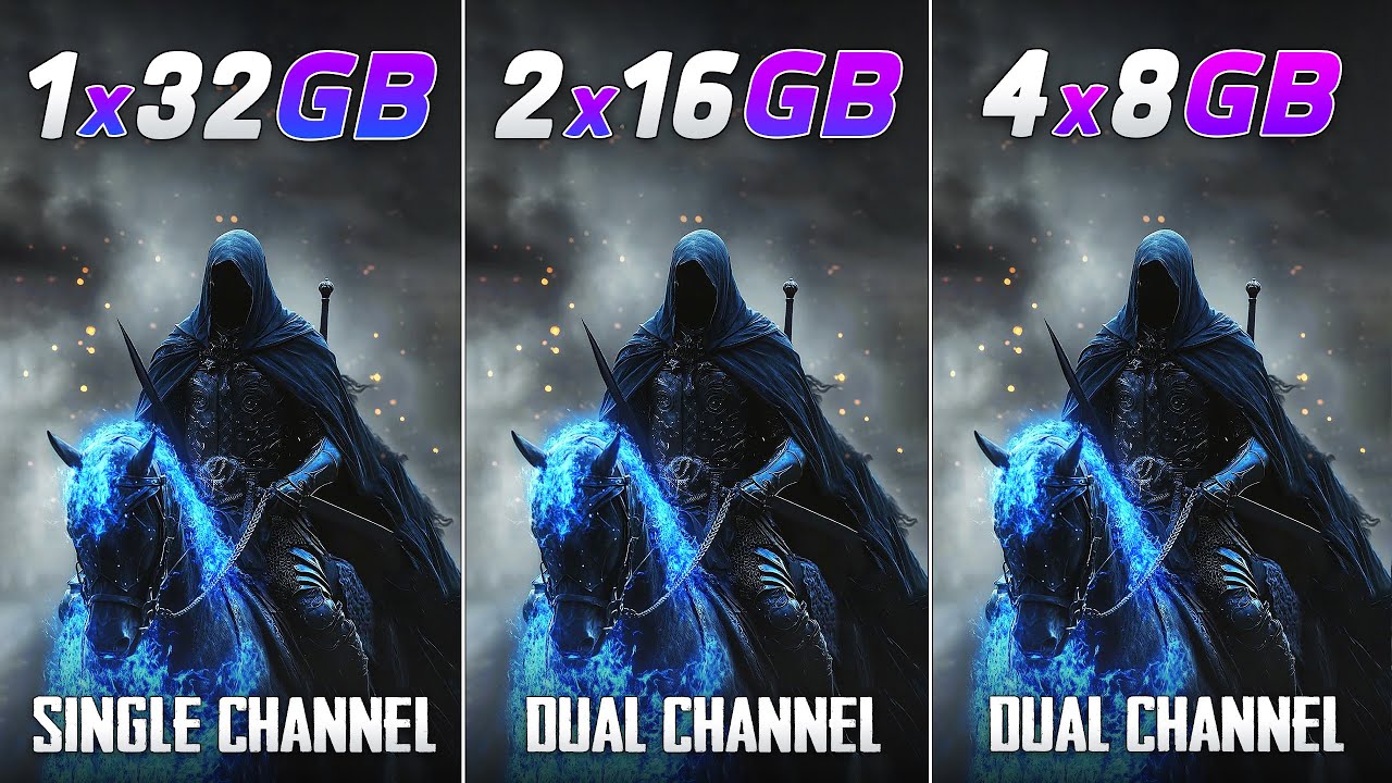 1x32GB vs 2x16GB vs 4x8GB - How Many RAM Modules are Best for Gaming in 2026?