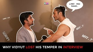 Why Vidyut Jammwal Lost His Temper In Interview? | RVCJ video