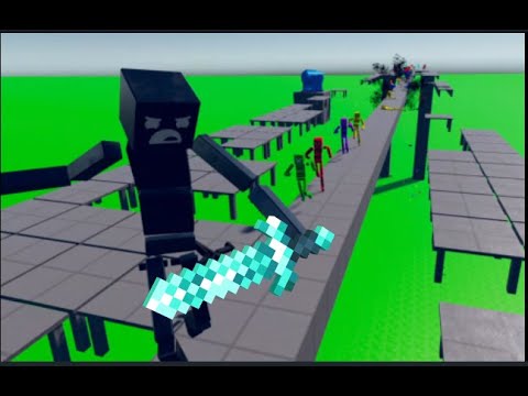 ZOMBIE RAGDOLL OUTBREAK! Cross the ZOMBIE BRIDGE!!!