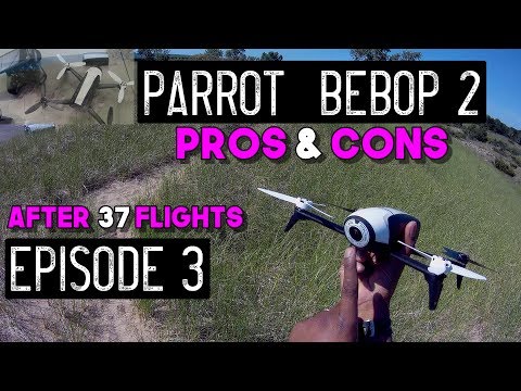 Parrot Bebop 2 Skycontroller 2 Review - PROS and CONS after 37 Flights - Episode 3