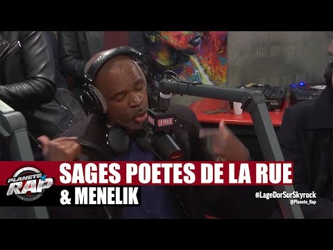 Sages Poètes de la Rue & Ménélik en freestyle #PlanèteRap