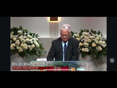 Pathian Saltha Rev. Dr. Stephen Hre Kio An Nu Ruakcung biachim
