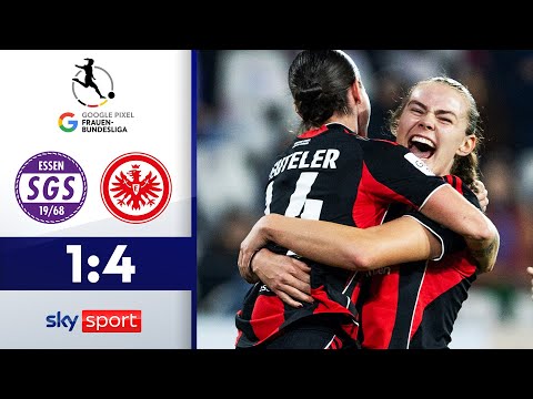 Frankfurt beendet Essens Serie | SGS Essen - Eintracht Frankfurt | Highlights - Frauen-Bundesliga