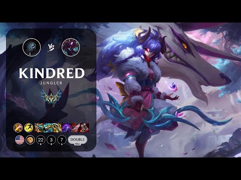 Kindred Jungle vs Kha'Zix - NA Challenger Patch 14.4