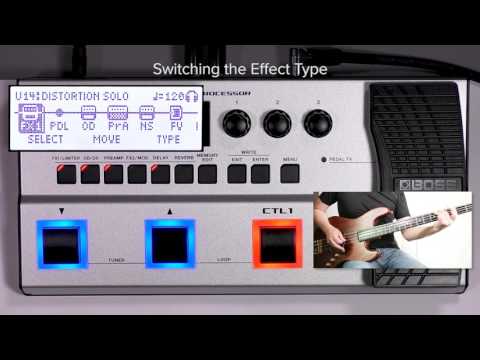 Boss GT-1B Bass Multi-effects Processor | Sweetwater
