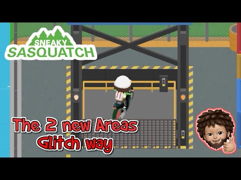 Sneaky Sasquatch - 2 New Areas in the new Update | using glitch to get here