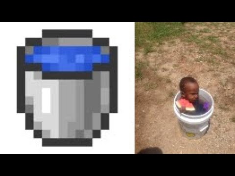 Minecraft Items as Cursed Images