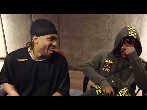 Alpha P in studio with Grey93