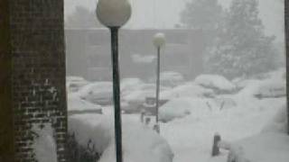 preview picture of video 'Snow - Shrewsbury - MA - 12/21/2008'