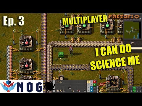 Factorio 1.0 Multiplayer 1K SPM Challenge Ep3 | YAY! Logistics Science Automated