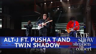 Alt J Ft. Pusha T And Twin Shadow Perform &#39;In Cold Blood&#39;
