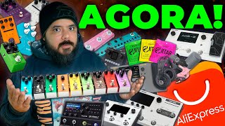 INACREDITÁVEL! PEDALEIRAS, PEDAIS E EQUIPAMENTOS BARATOS do ALIEXPRESS em PROMO! SAIBA COMO COMPRAR!