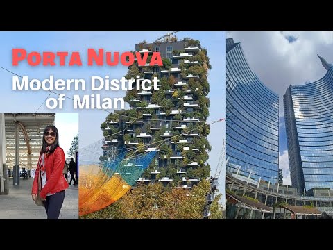 EXPLORANDO PORTA NUOVA, DISTRITO MODERNO DE MILÃO || Itália setembro de 2022 || canal de jornada de jen